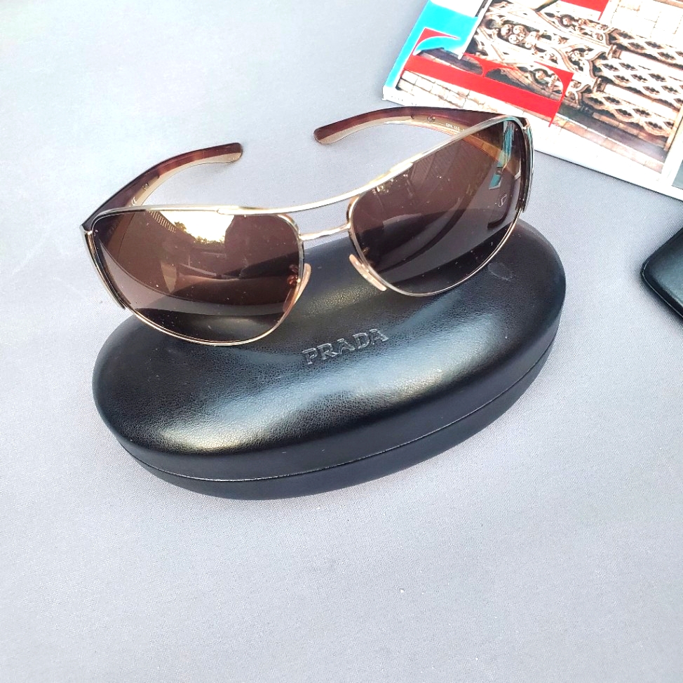 Almost New Prada Sunglasses With Box